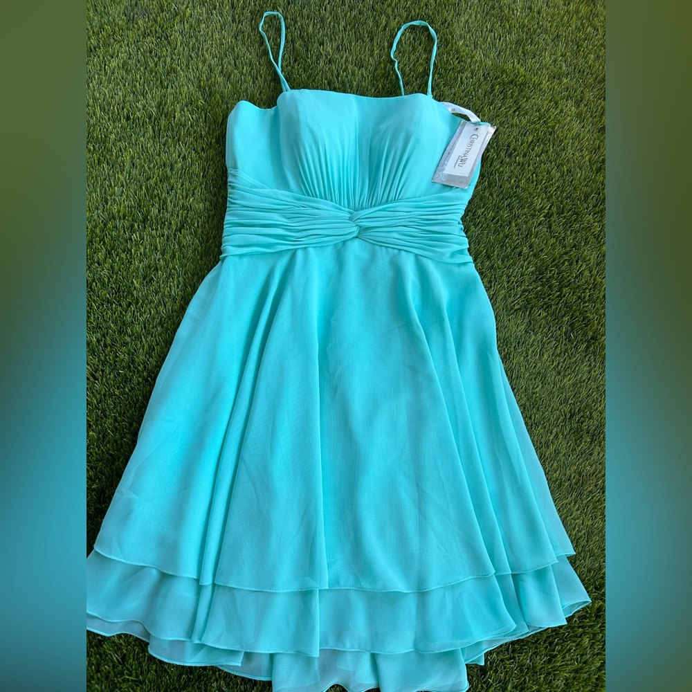 Christina Wu Aqua Formal Kids Dress